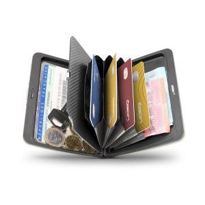 Ögon Designs Smart Case Wallet Large Carbon