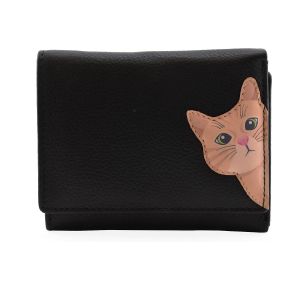 Mala Leather Plånbok Dam Katten Cleo